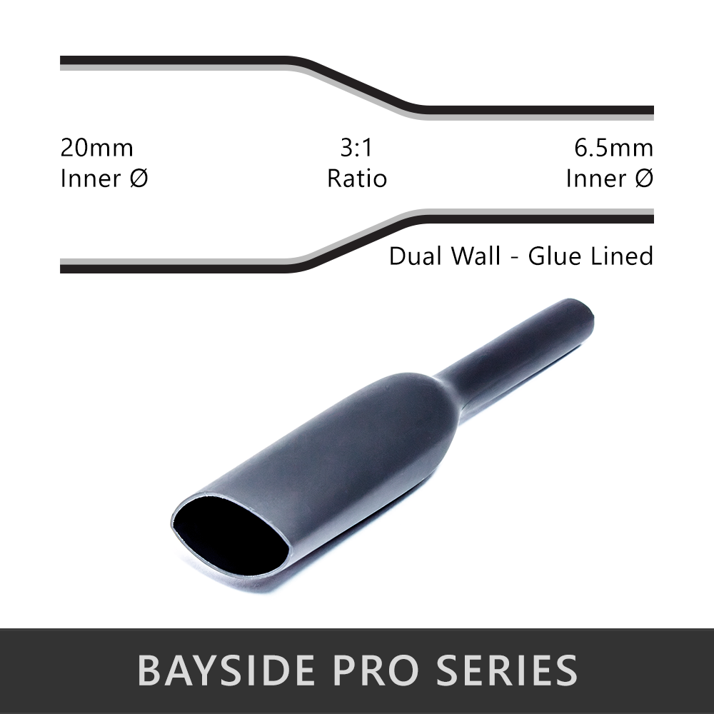 20mm Heat Shrink - Dual Wall - Glue Lined - 3:1 Ratio