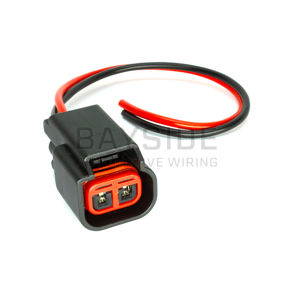 Crankshaft Sensor Connector - Barra BA / BF / FG front angle with wires