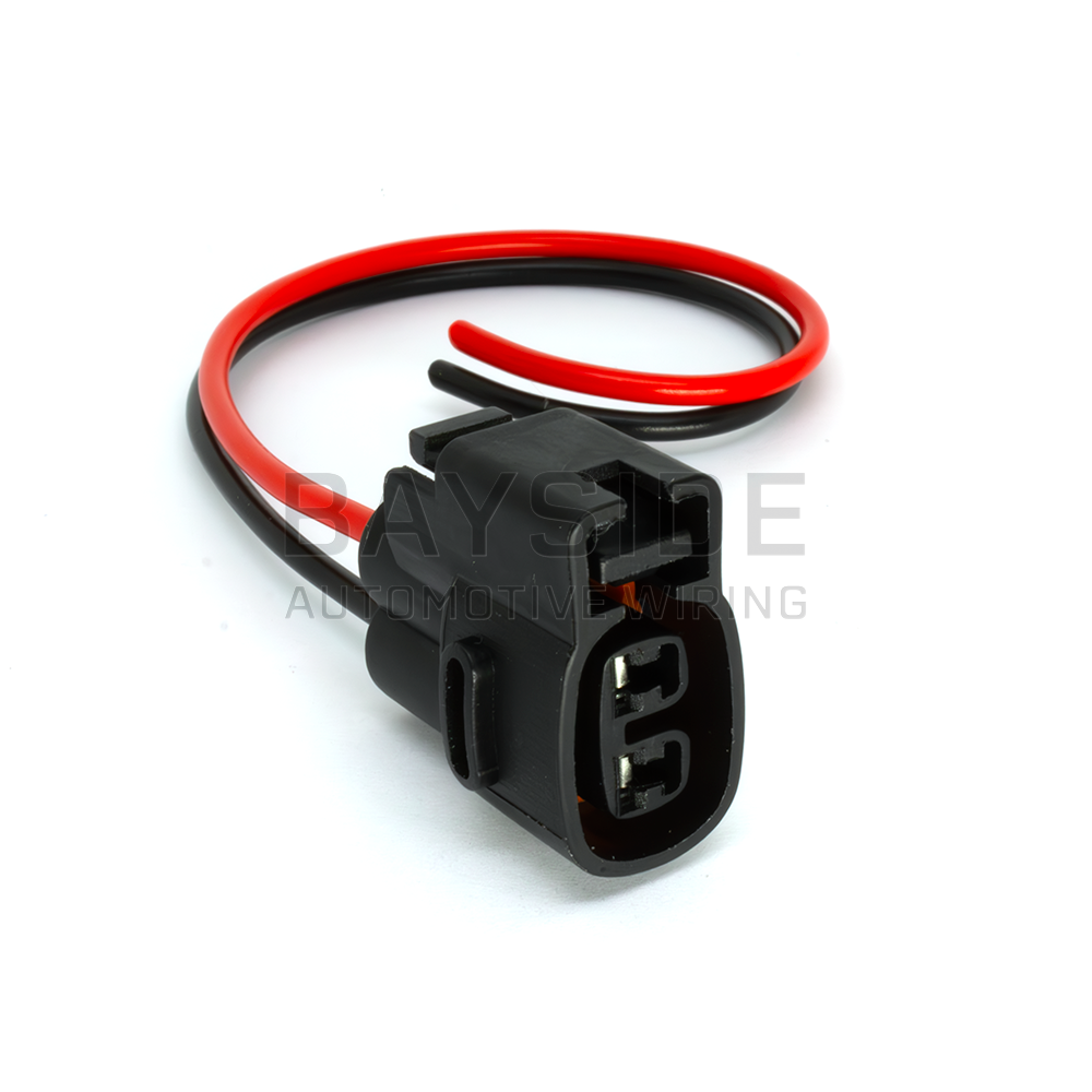 AC Air Conditioner Clutch Connector - Barra BA / BF / FG Front angle with wires